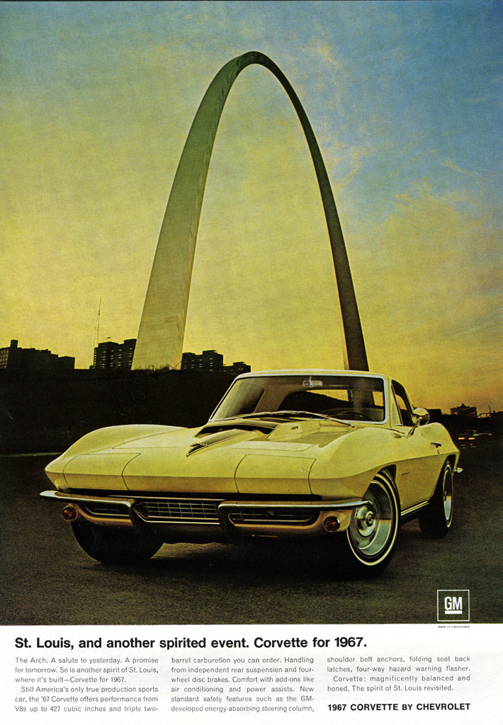 1967 Chevrolet Corvette Print Ad