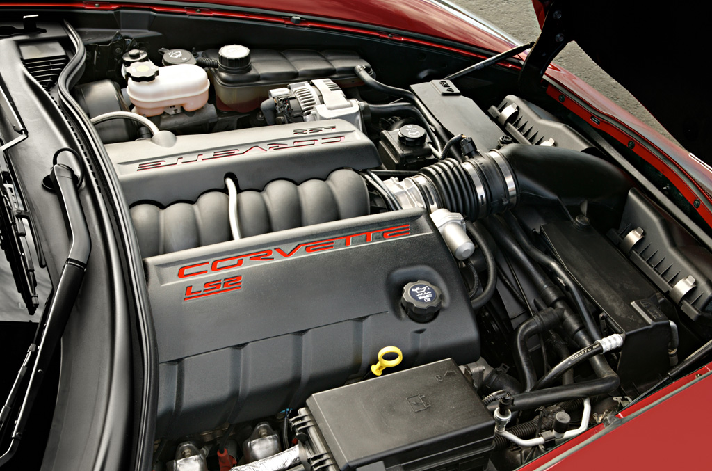 2005 Chevrolet Corvette LS2 Engine Installed