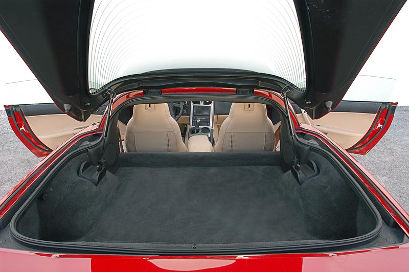 2005 Chevrolet Corvette Targa Roof Storage Area