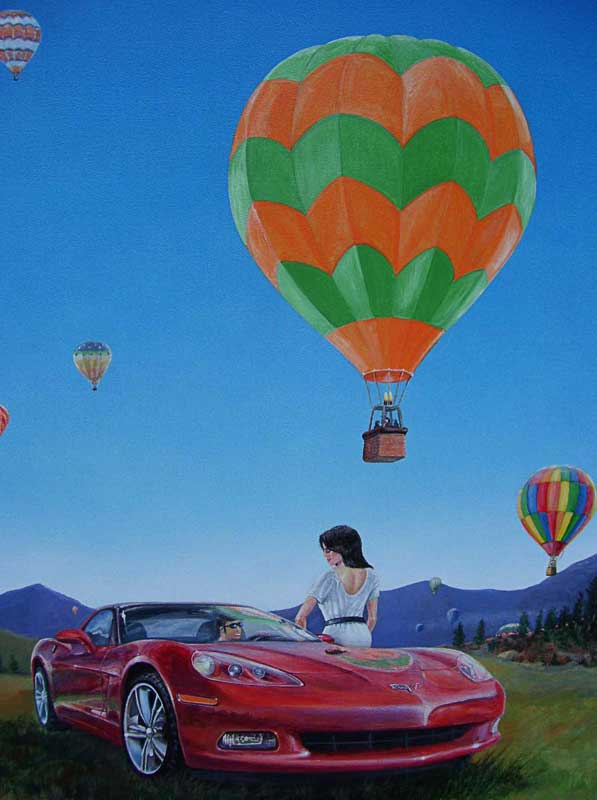 Chevrolet Corvette C5 - 'Up and Away' by Don Leblanc