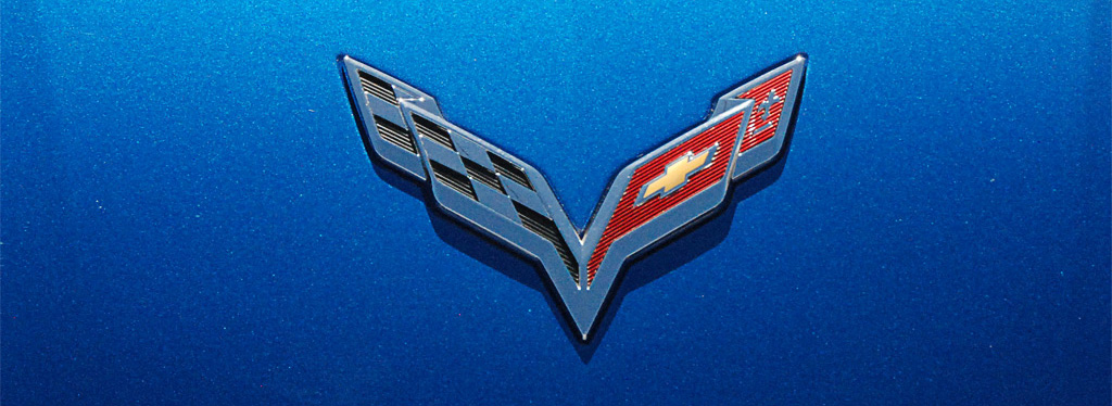 2014 Chevrolet Corvette Stingray Front Hood Emblem