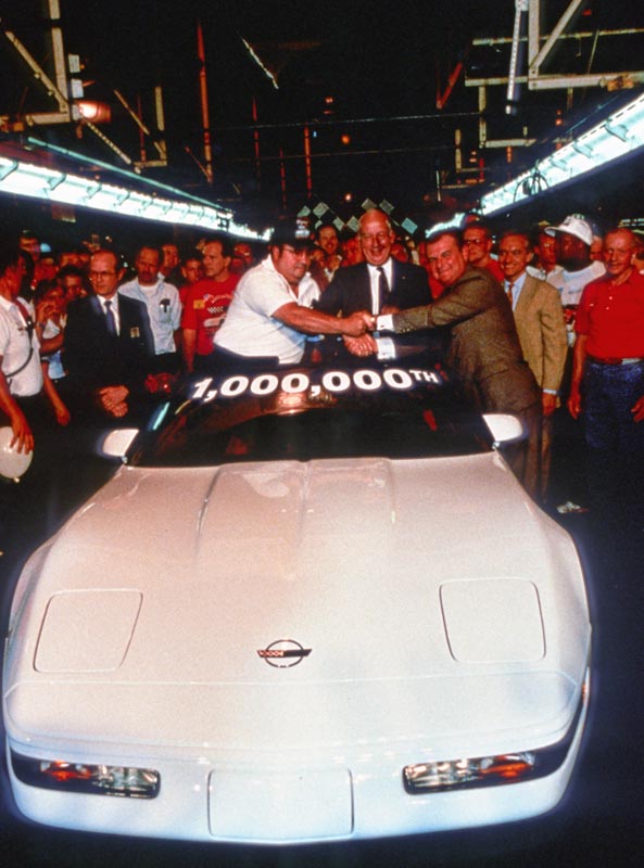 1,000,000th Corvette ceremony