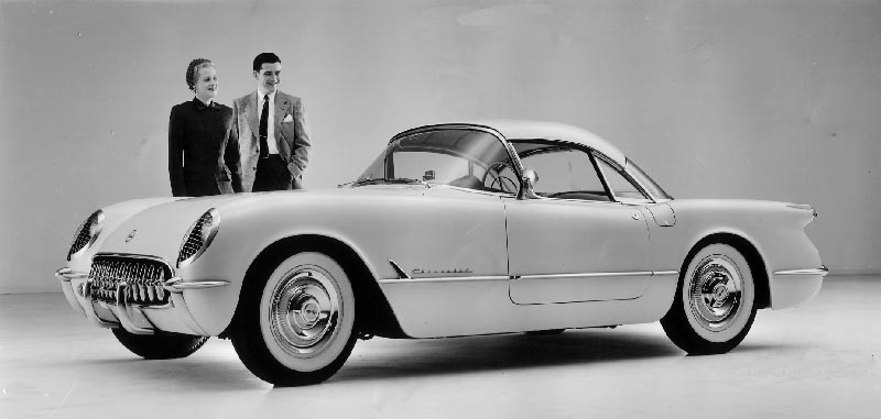 1953 Chevrolet Corvette Press Photo