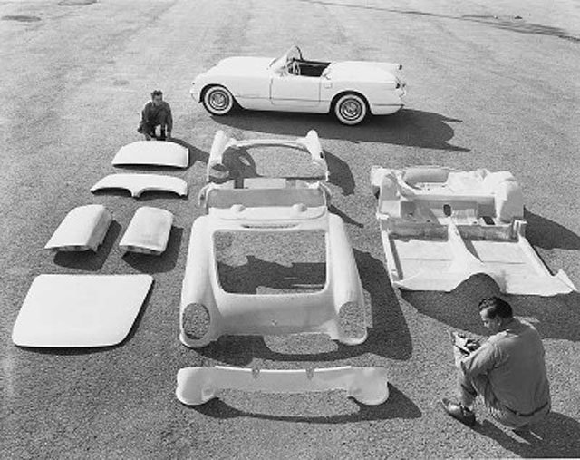 1953 Corvette C1 Body Parts