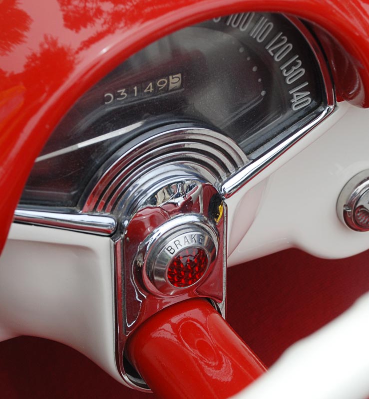 1953 Chevrolet Corvette EX-122 Interior Detail - Speedometer