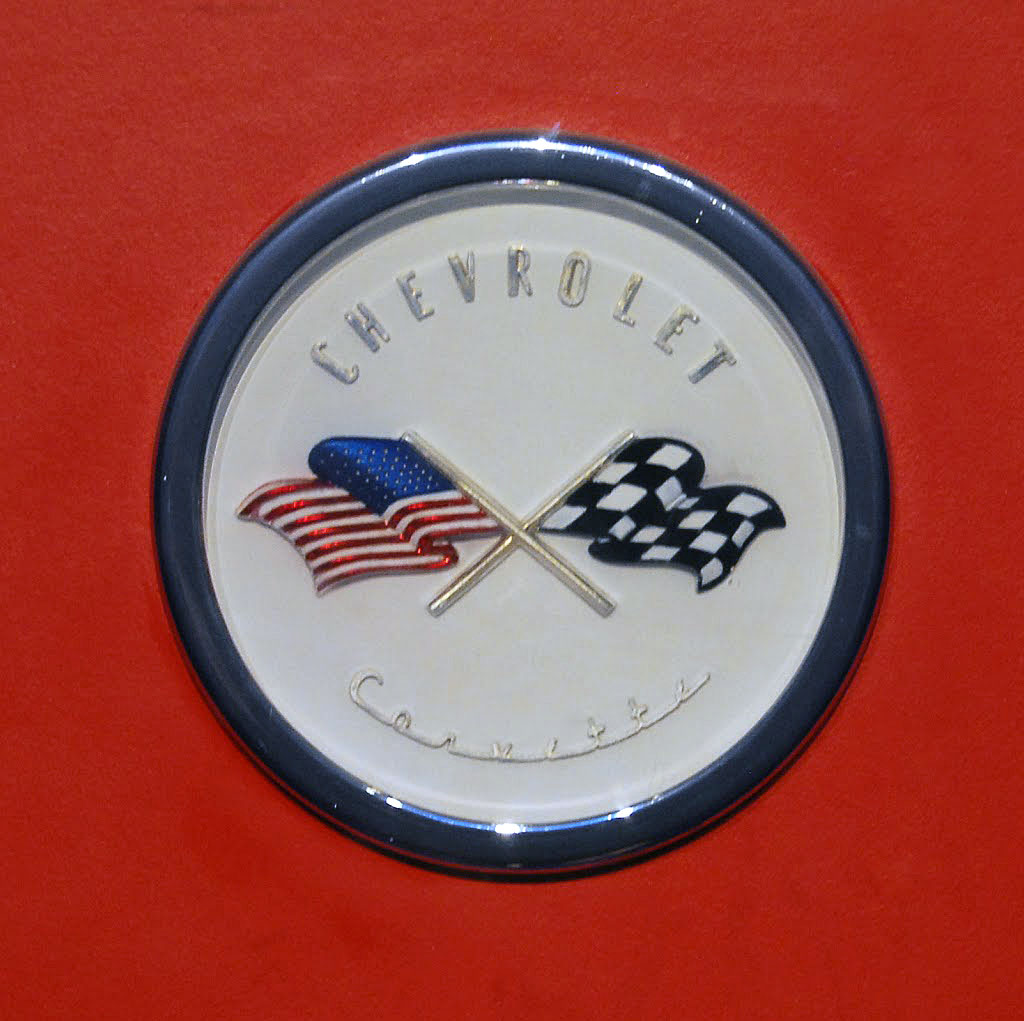 Proposed 1953 EX-122 Corvette nose badge