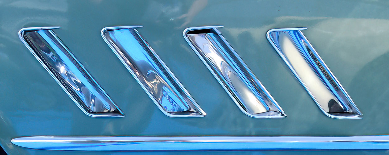 1954 Corvette SO 2151 Side Vents