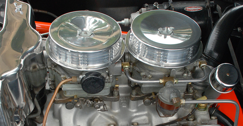 1956 Chevrolet Corvette Dual Carburetors, Option Code 469