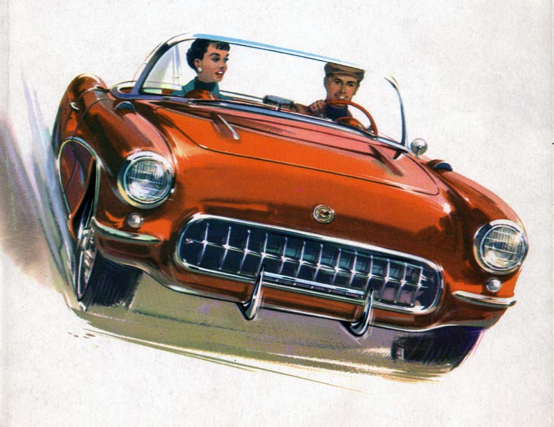 1957 Chevrolet Corvette Brochure