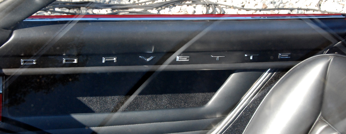1959 Chevrolet Corvette Vignale Door Emblem