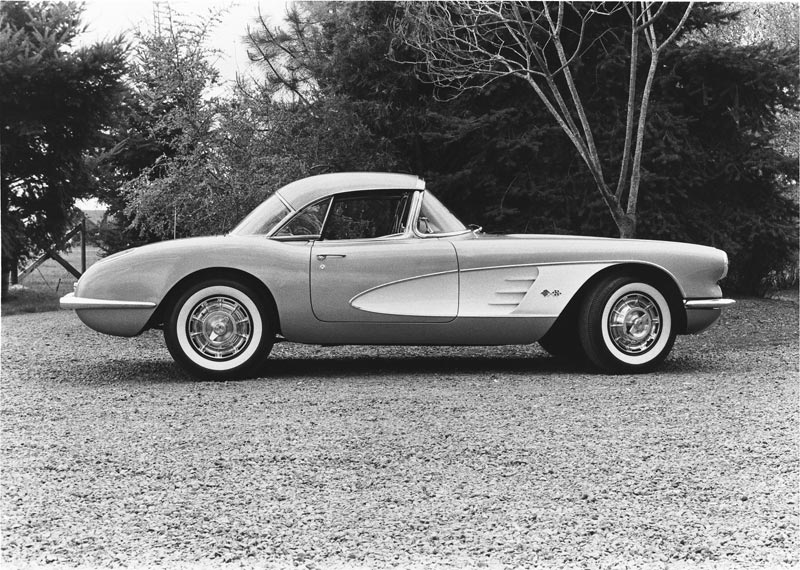 1959 Chevrolet Corvette Factory Photograph