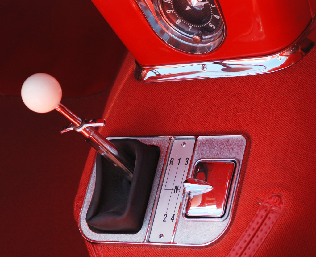 1959 Corvette C1 T Handle Transmission Reverse Lockout