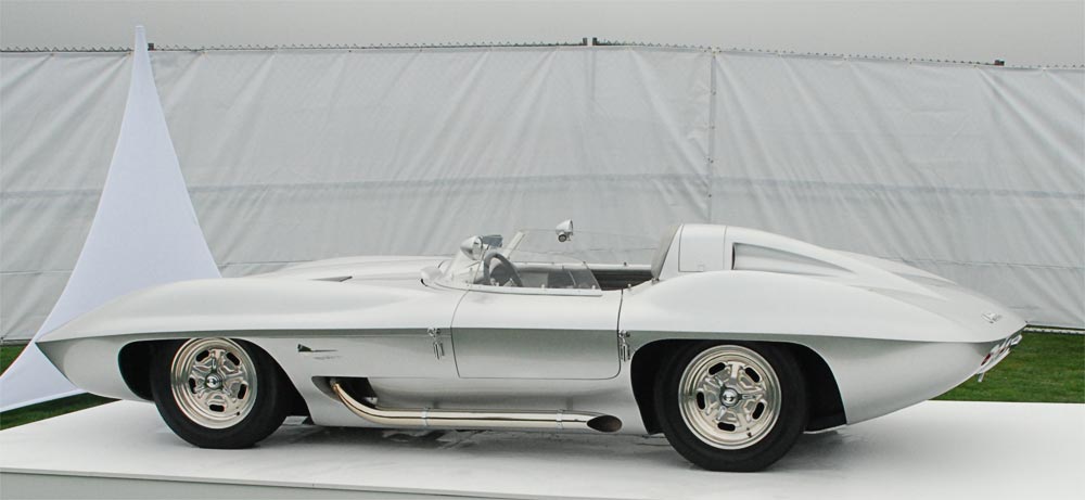 1959 Sting Ray Racer Pebble Beach Concours Display