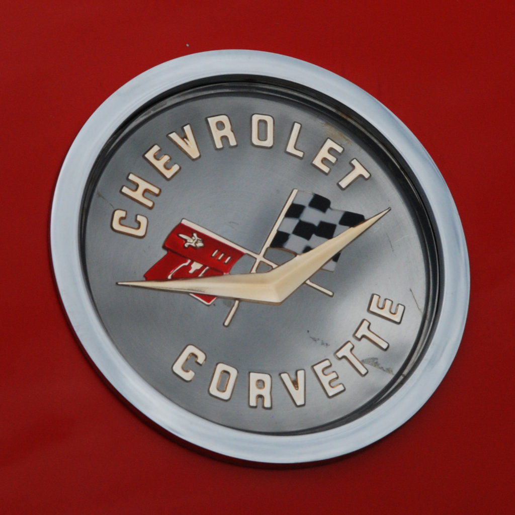 1962 Corvette C1 Trunk Badge