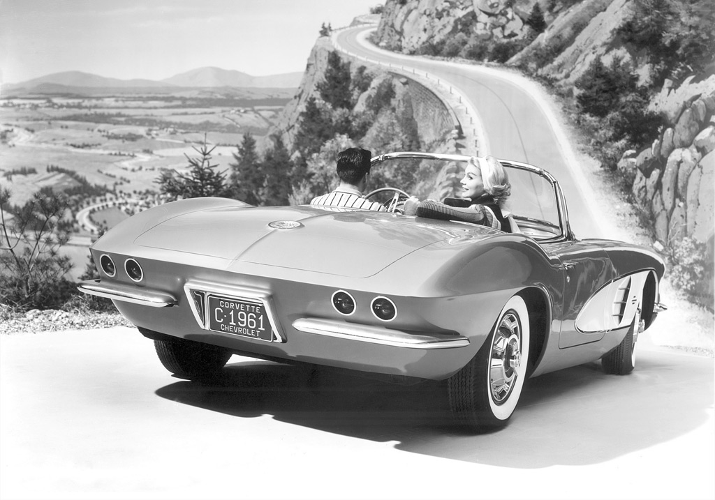 1961 Chevrolet Corvette Rear View