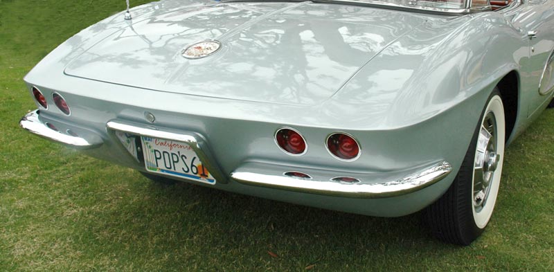 1961 Chevrolet Corvette Rear View