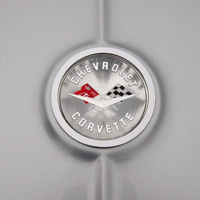 1961 Chevrolet Corvette Trunk Emblem