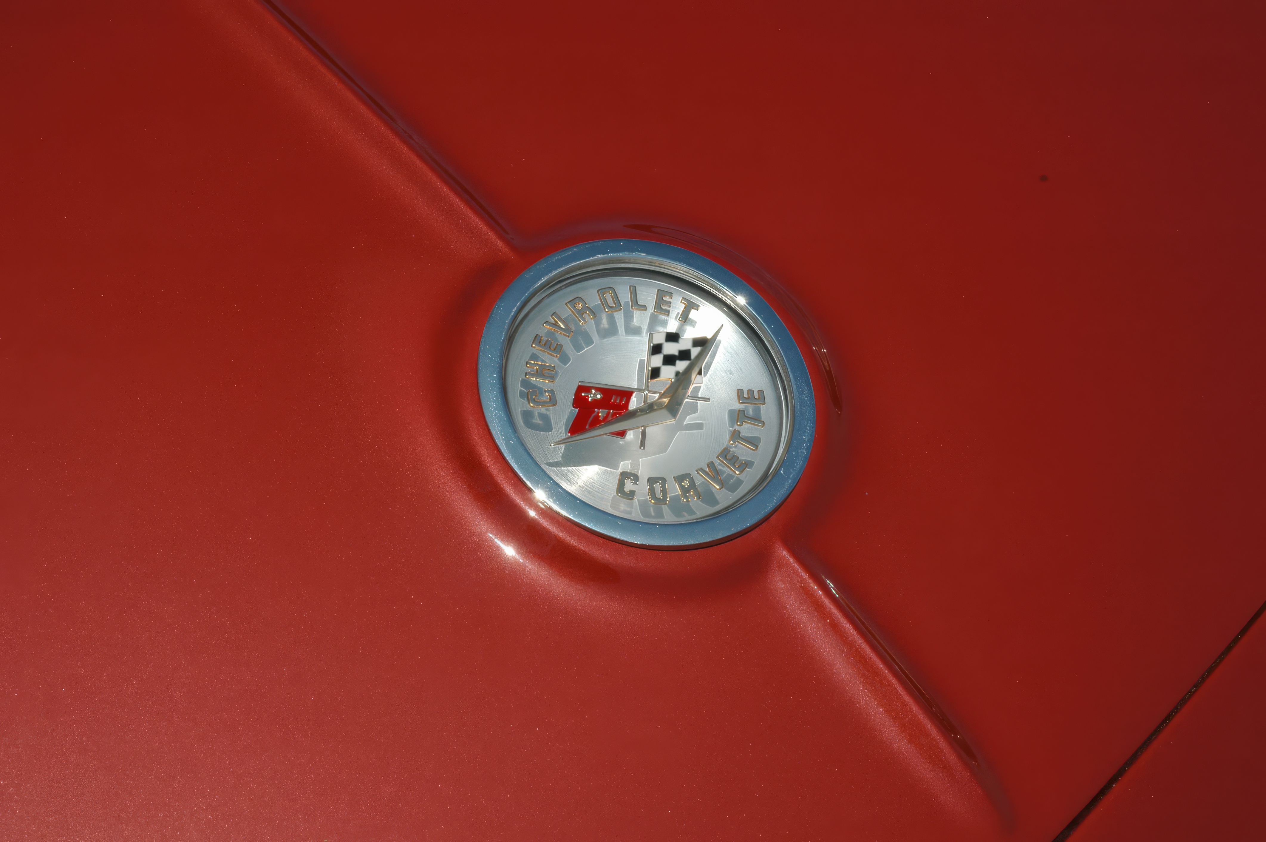 1961 Corvette Trunk Emblem