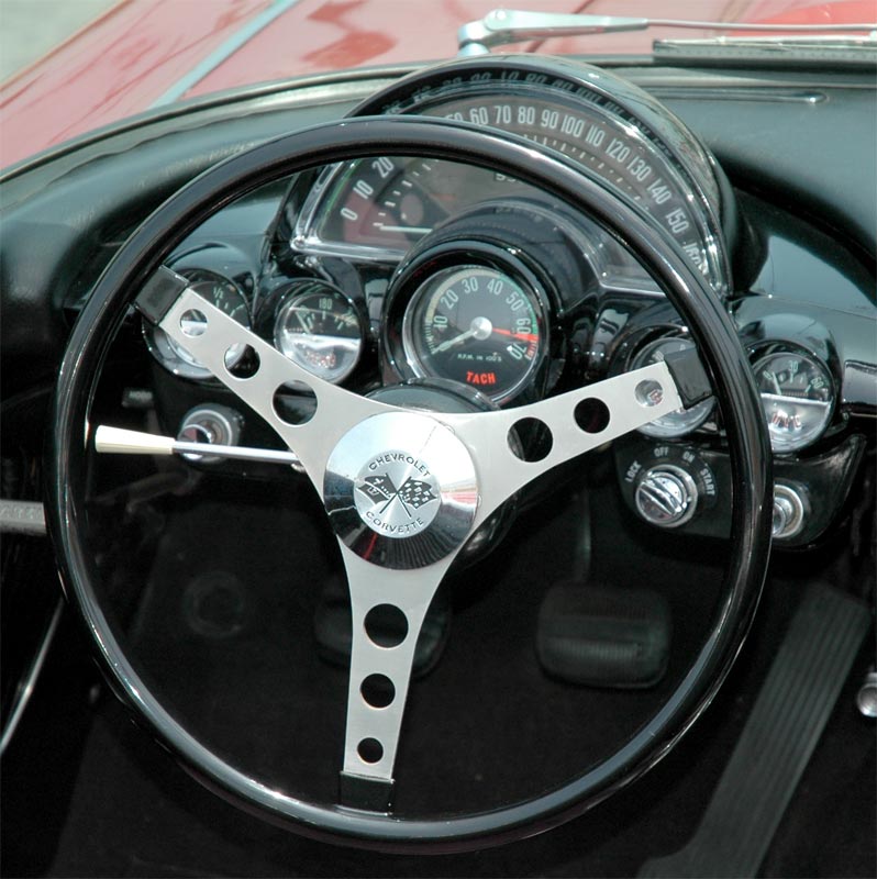1962 Corvette instrument panel