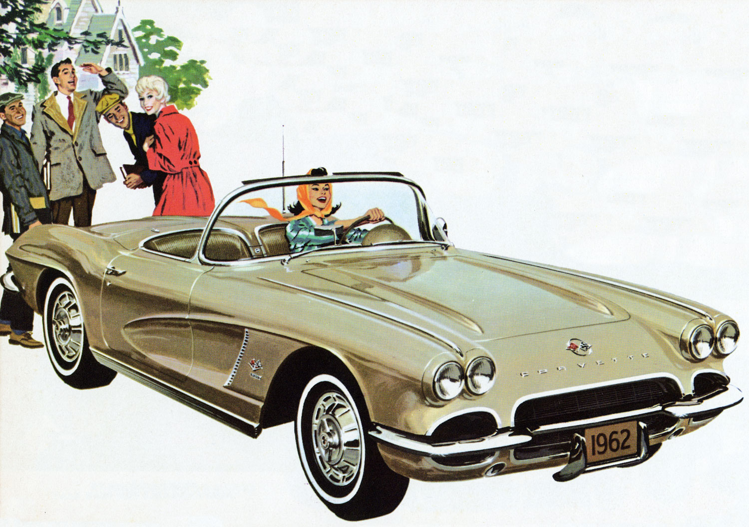 1962 Corvette Brochure Scan
