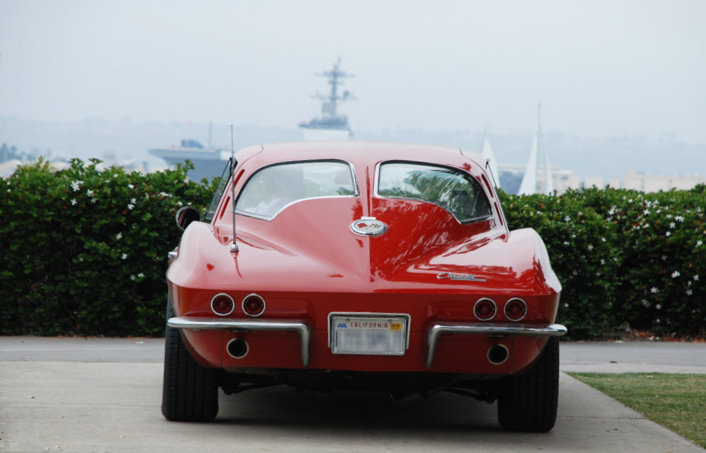 1963 Corvette C2 Split Window in Riverside Red
