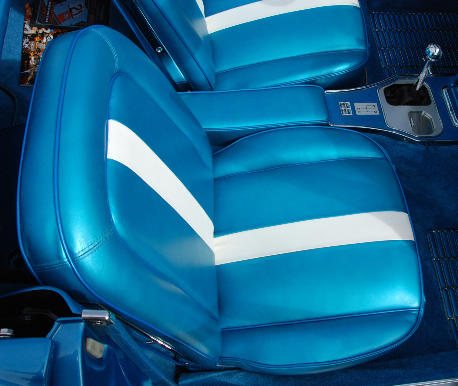 1963 Corvette Concept Car Interior