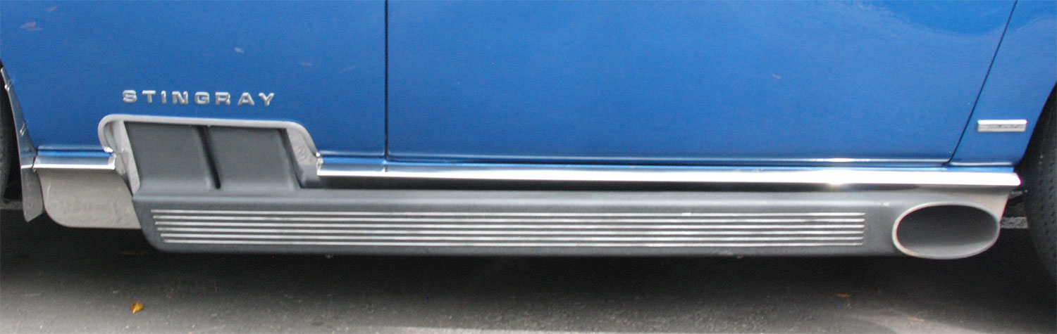 1964 Corvette Concept Side Pipes