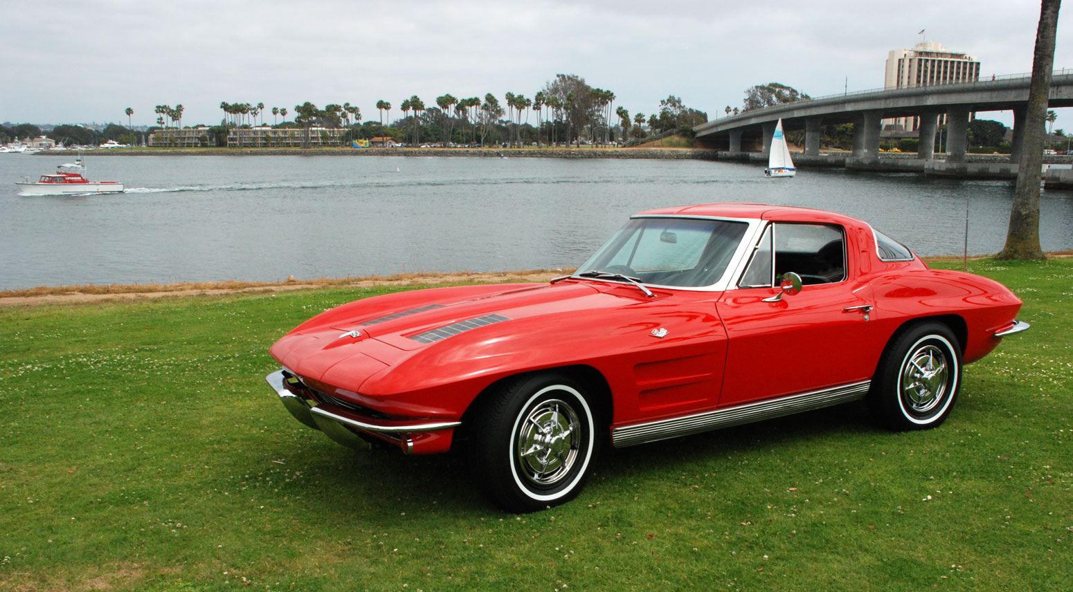 1963 Corvette Coupe in Riverside Red