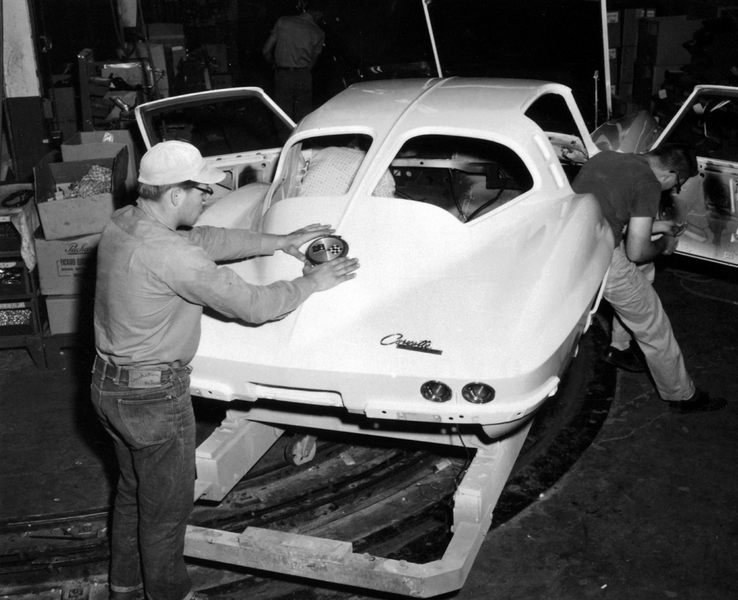 1963 Corvette Assembly Line