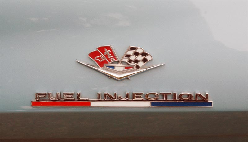 1963 Chevrolet Corvette Fuel Injection Emblem