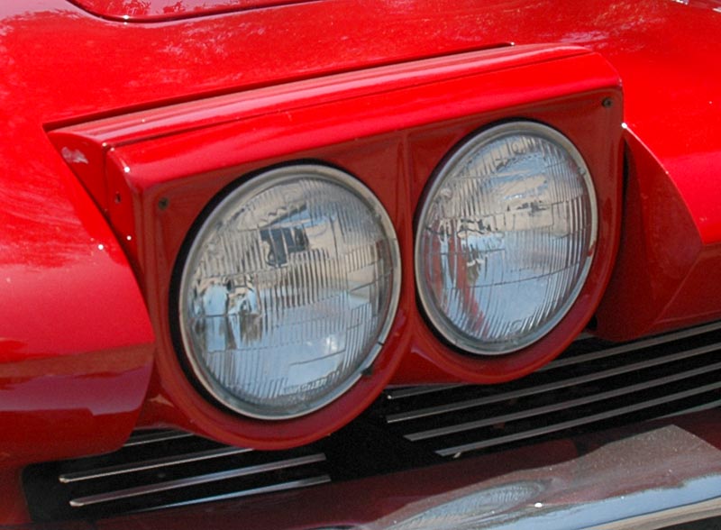 1963 Chevrolet Corvette headlight Open