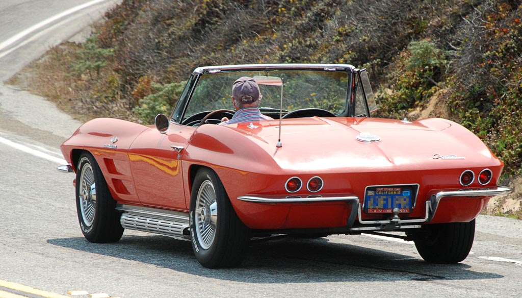 1963 Corvette Roadster in Riverside Red
