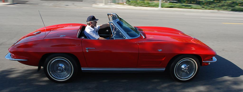 1964 Chevrolet Corvette Convertible in Riverside Red
