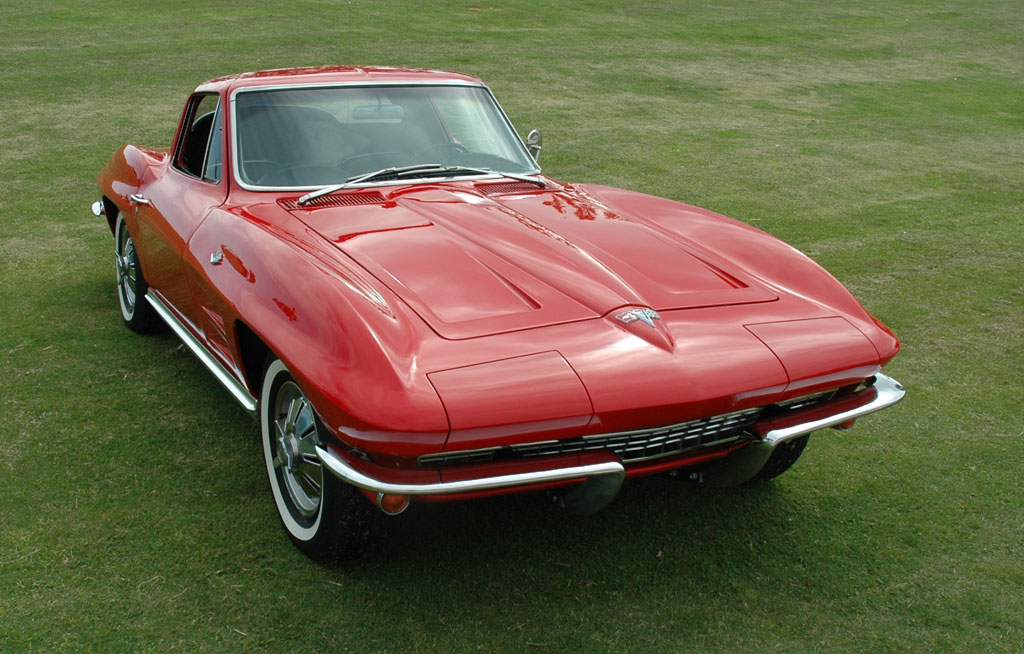1964 Corvette Coupe in Riverside Red