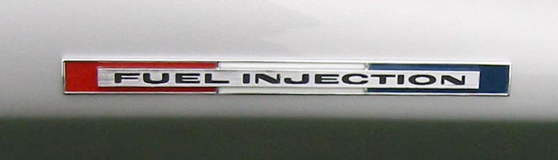 1965 Chevrolet Corvette Fuel Injection Emblem