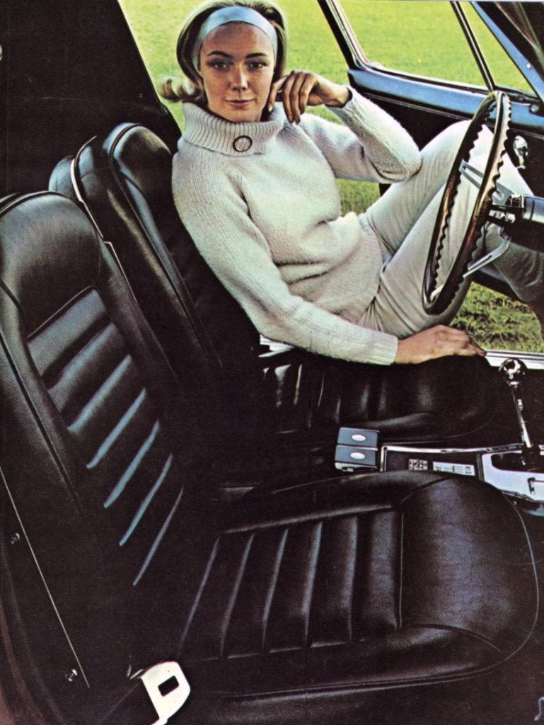 1966 Corvette C2 Seats (Brochure Illustration)