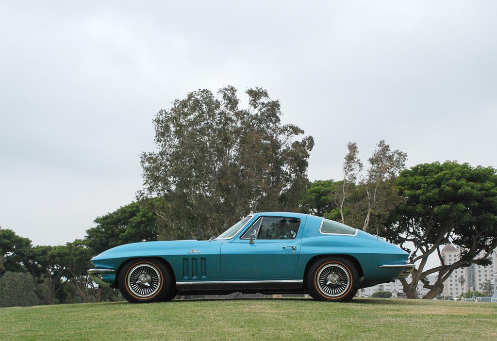 1966 Corvette Coupe in Nassau Blue