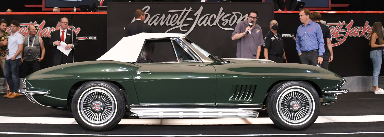 1967 Corvette in Goodwood Green