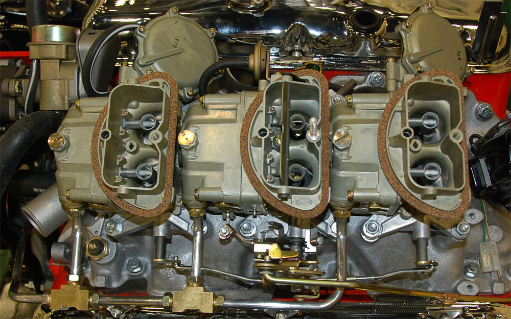 1967 427 cu in 435 hp carburetor set up