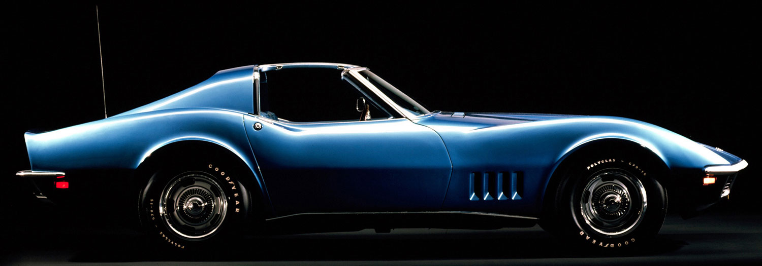 1968 Corvette in Le Mans Blue