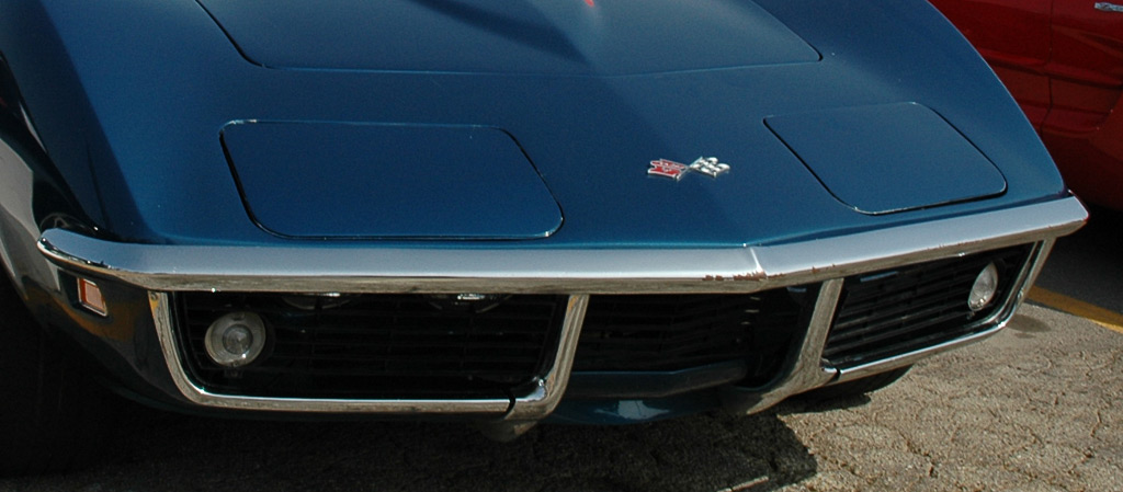 1968 Chevrolet Corvette Headlights, Down Position