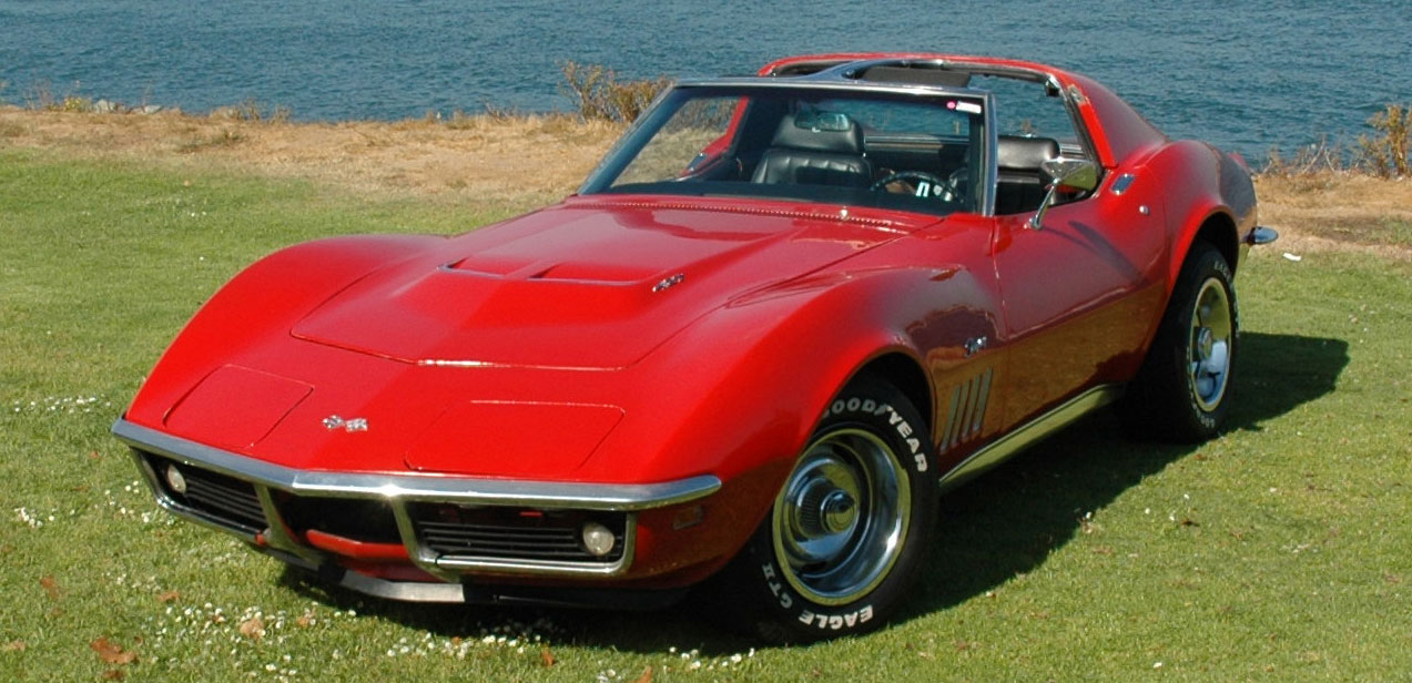 1969 Corvette in Monza Red
