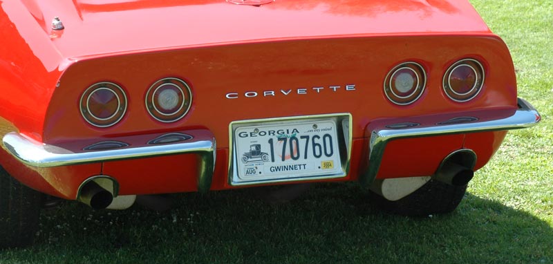 1969 Chevrolet Corvette Back Up Lights