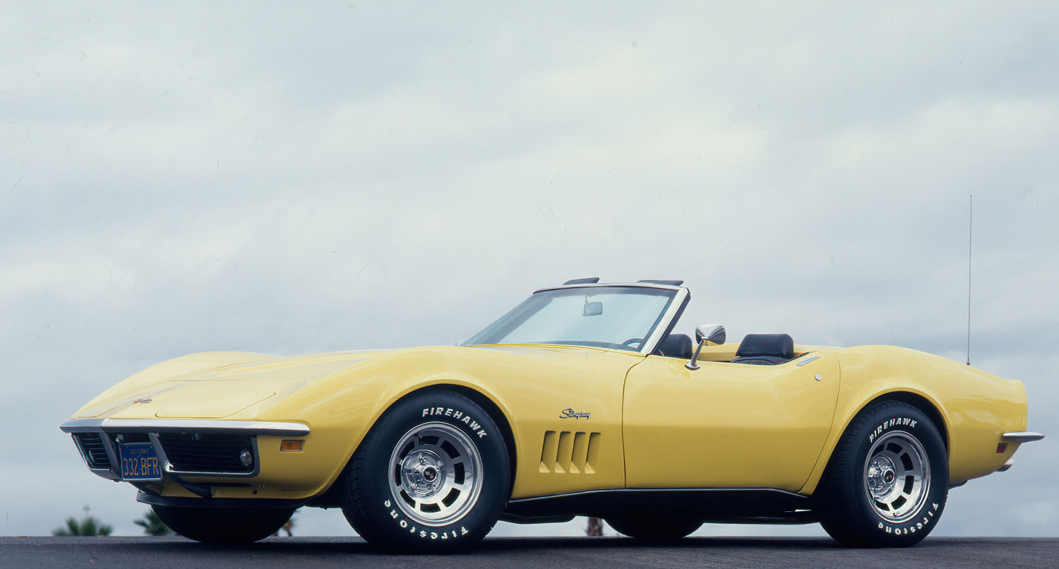 1969 Daytona Yellow Corvette