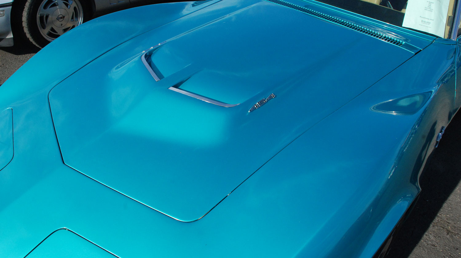 1971 Corvette in Bryar Blue