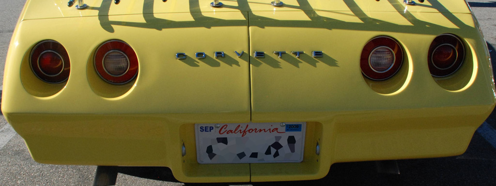 1974 Chevrolet Corvette Rear Two Piece Bumper