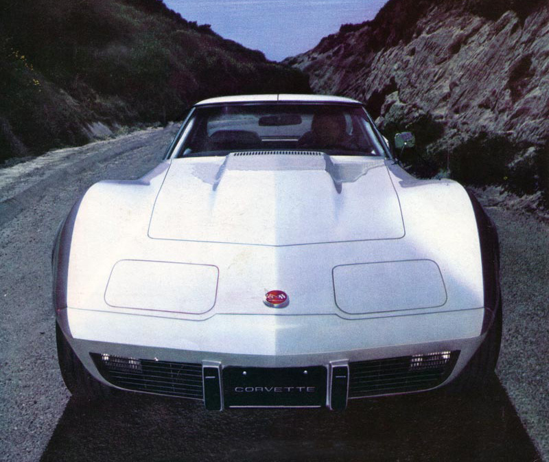 1975 Chevrolet Corvette Brochure Illustration