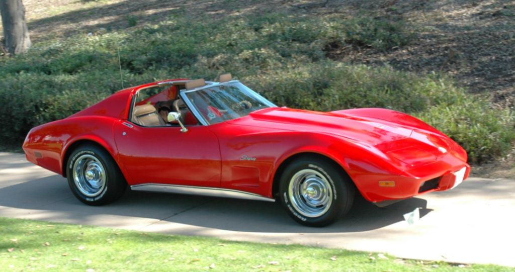 1976 Corvette Coupe Red 