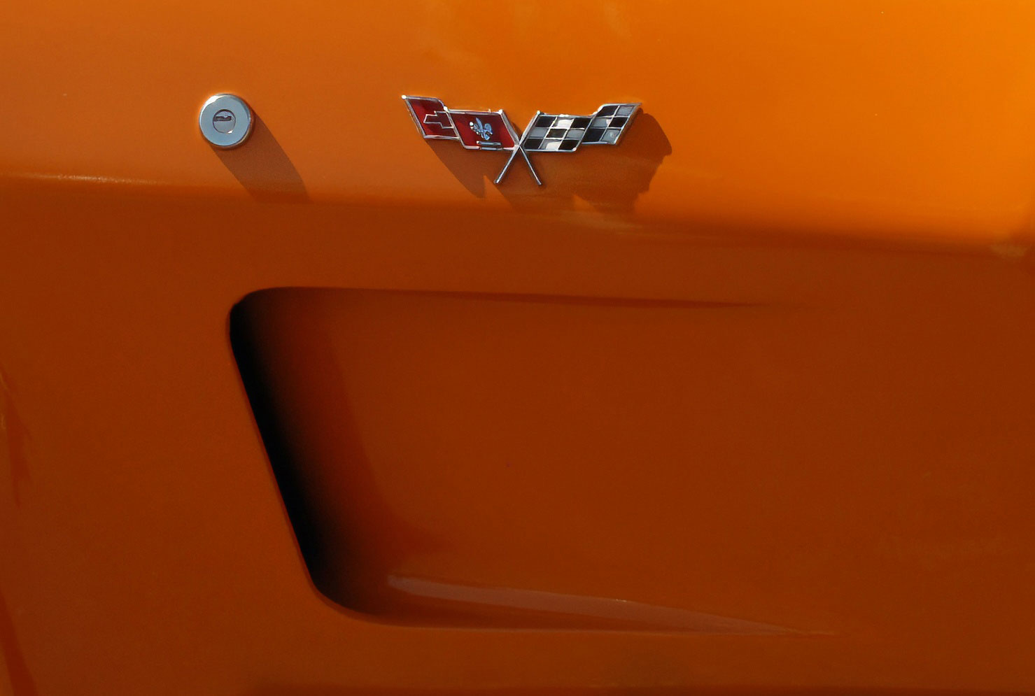 1977 Corvette Fender Emblem