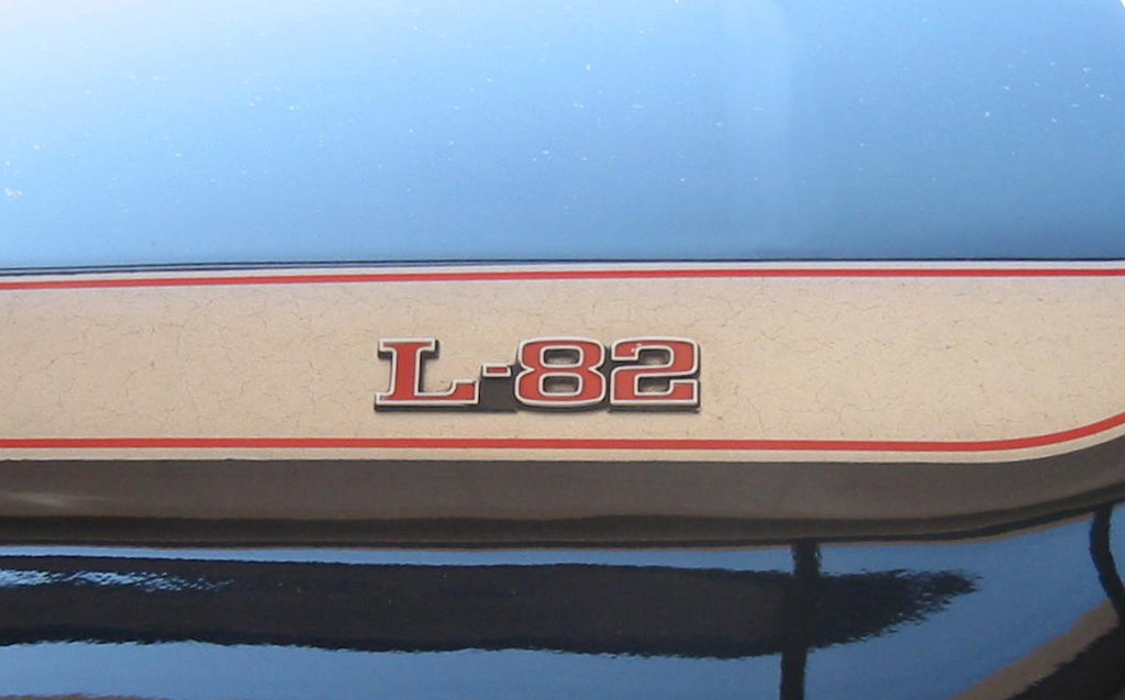 1978 Corvette L82 Hood Emblem